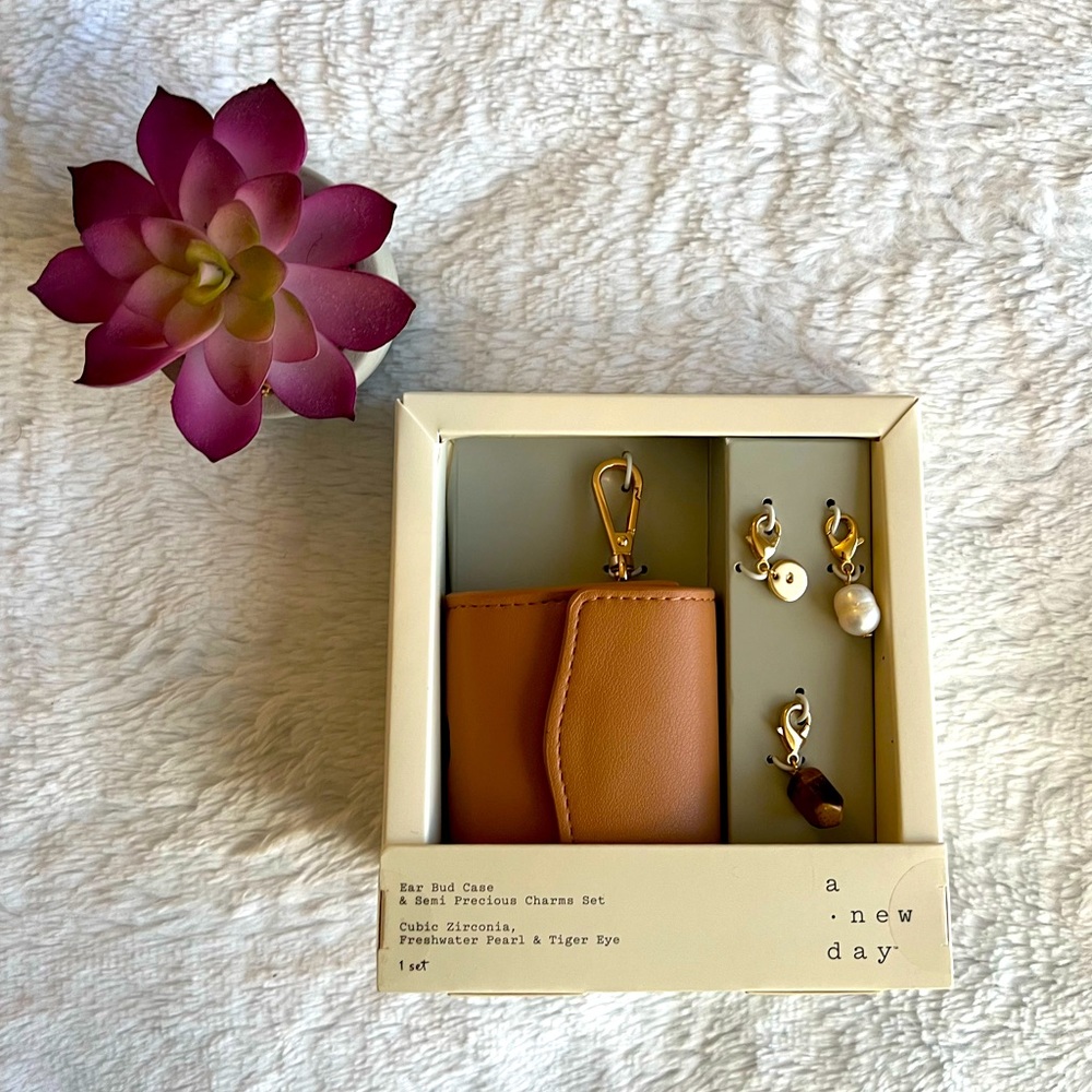 A New Day | Ear bud case coin purse